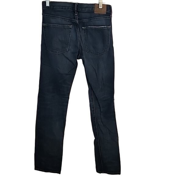 Abercrombie & Fitch Skinny Jeans, 28x30, Dark Wash Distressed - Picture 4 of 7